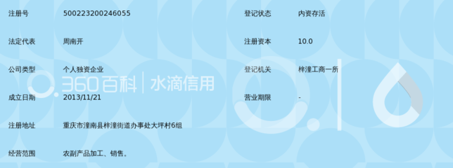 潼南縣周南開(kāi)農(nóng)副產(chǎn)品加工廠個(gè)人獨(dú)資企業(yè)注冊(cè)指南